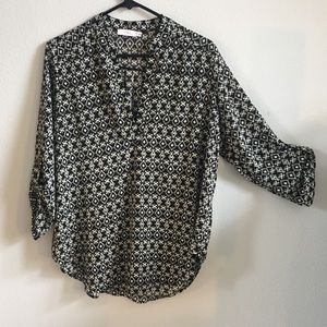 Lush patterned blouse